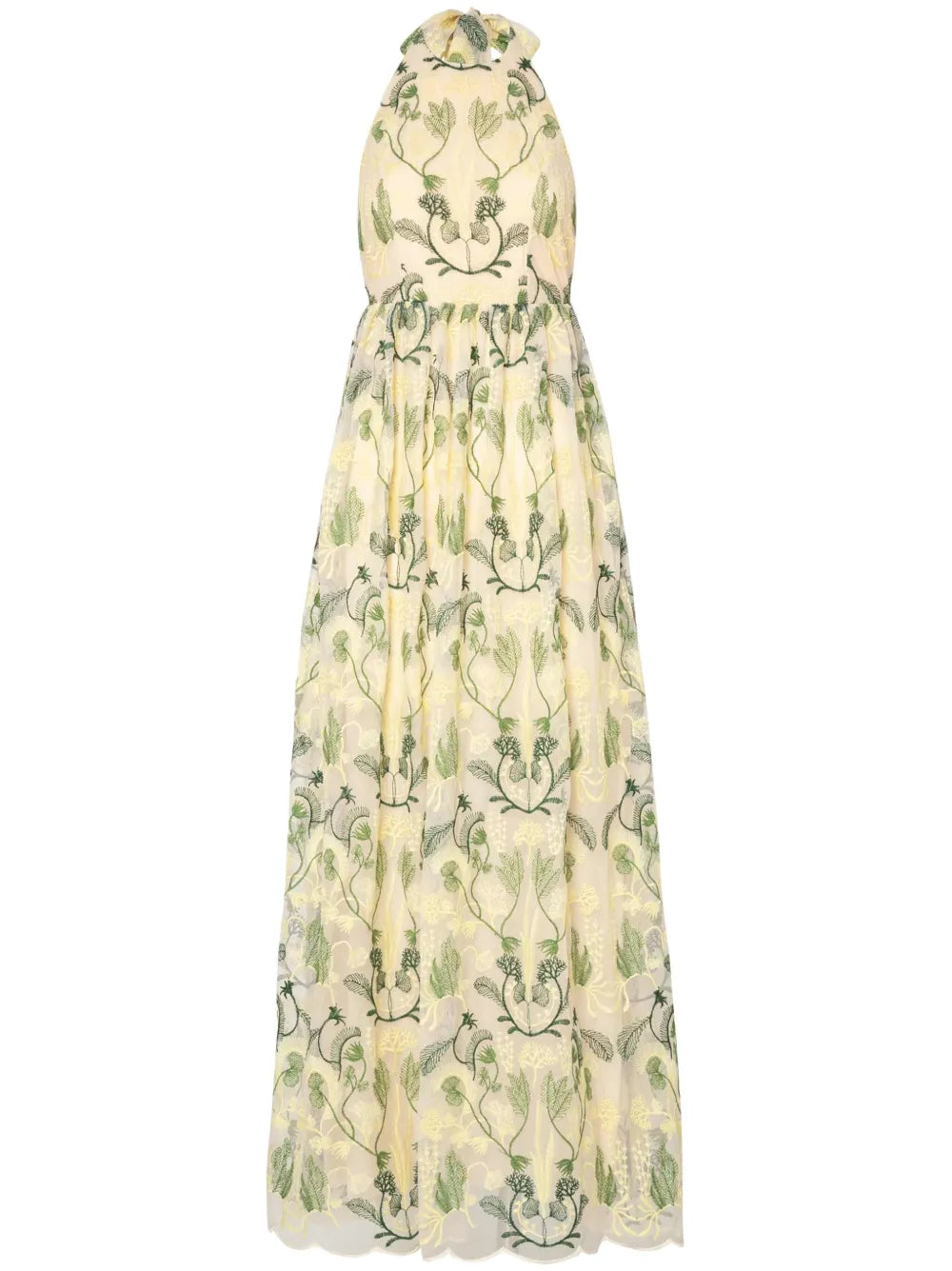 Acanella Habitat Halter Maxi Dress