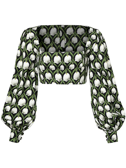 Pera Perla Cropped Top