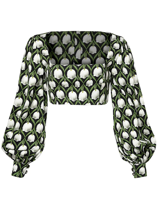 Pera Perla Cropped Top