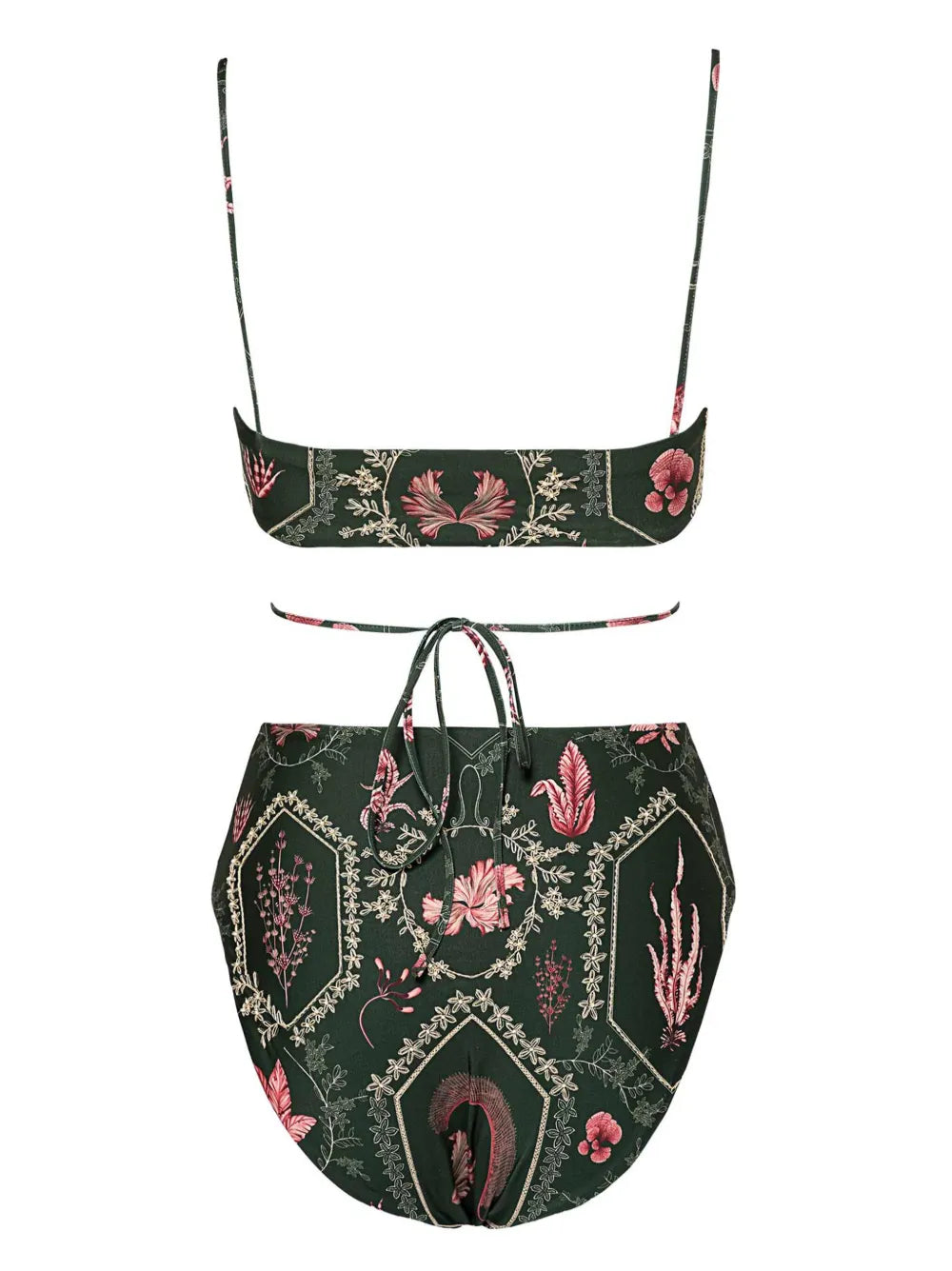 Victoriana Encaje Floral-Print Swimsuit