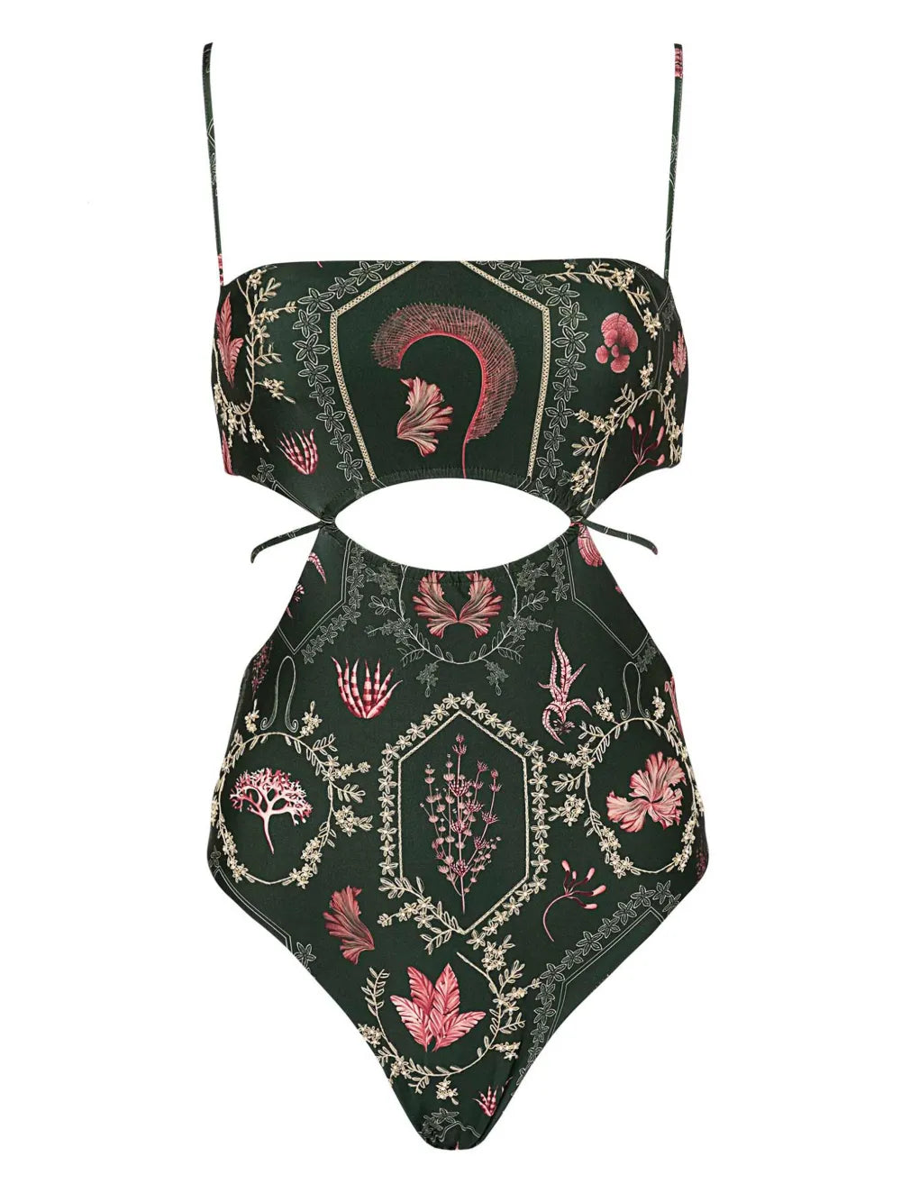 Victoriana Encaje Floral-Print Swimsuit