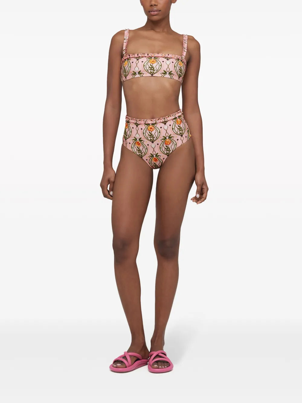 Olmo Lunar Printed Bikini Top