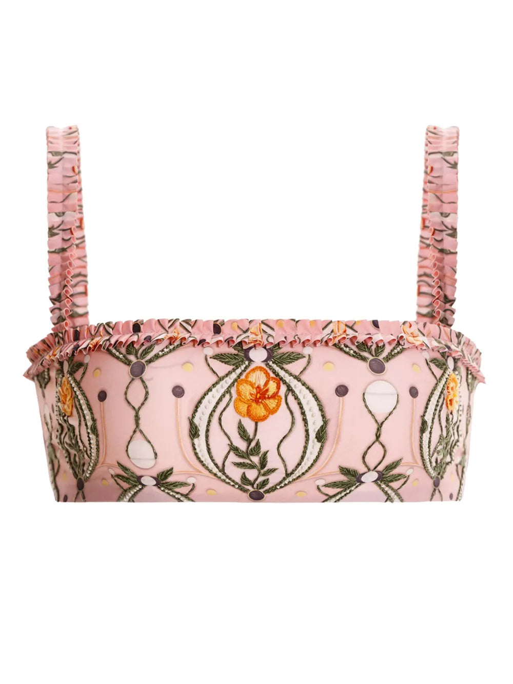 Olmo Lunar Printed Bikini Top