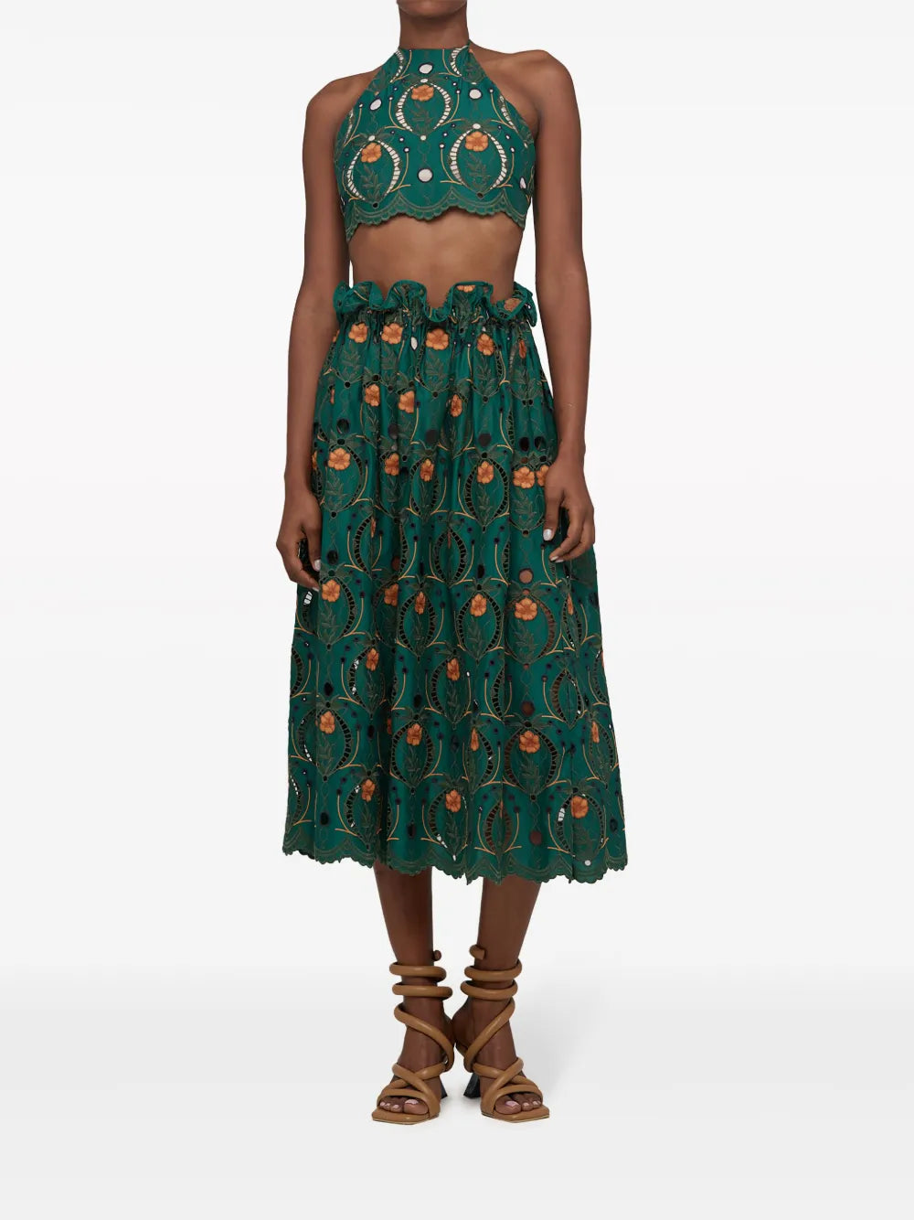 Carlota Embroidered-Design Top