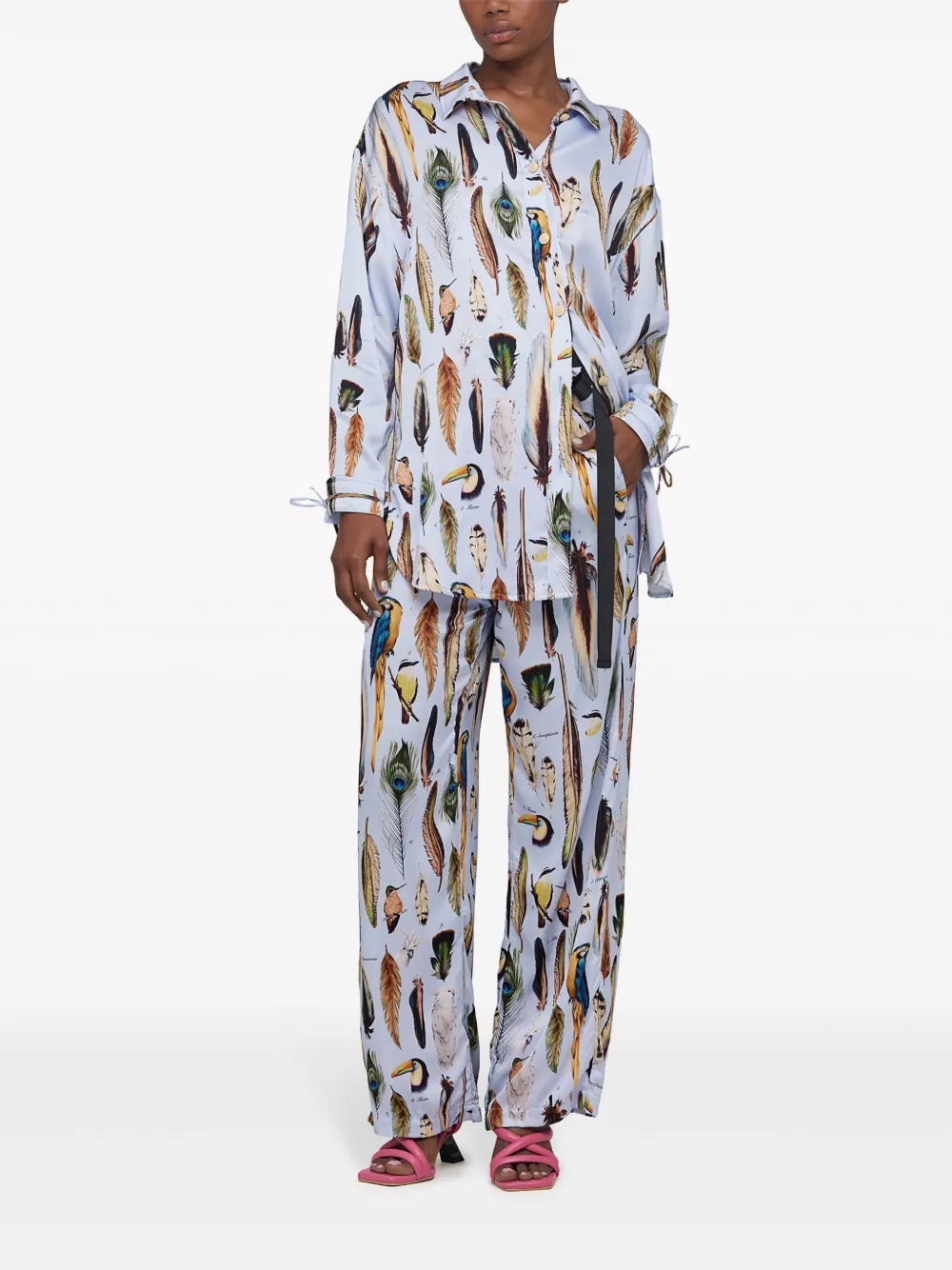 Cecilia Pluma Graphic-Print Shirt