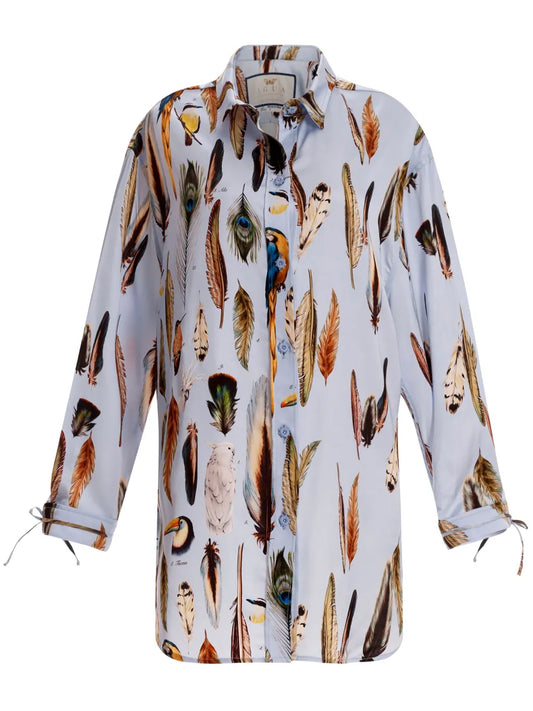 Cecilia Pluma Graphic-Print Shirt