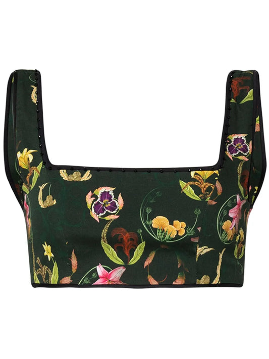 Amanda Marina Cropped Top