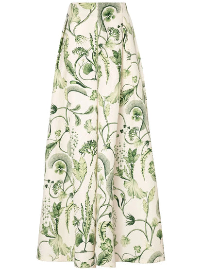 Marea Habitat Floral-Print Palazzo Trousers