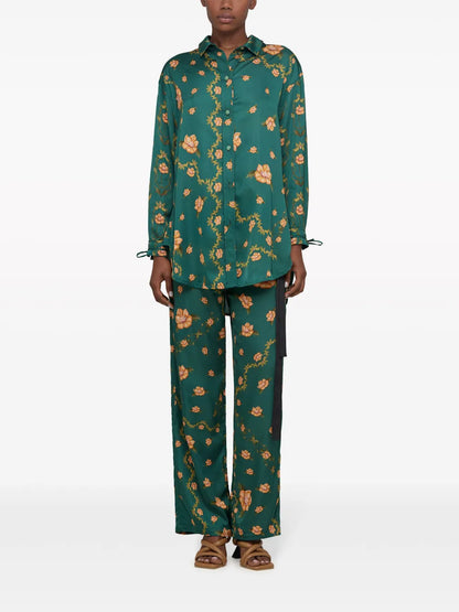 Cecilia Esotérico Floral-Print Shirt