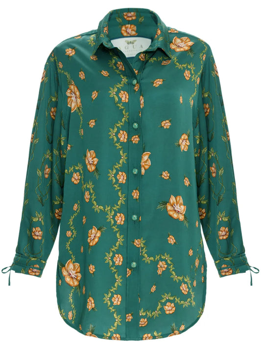 Cecilia Esotérico Floral-Print Shirt