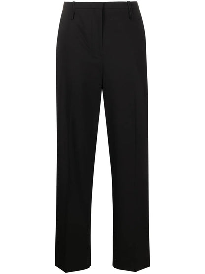 Mid-Rise Tailored Trousers