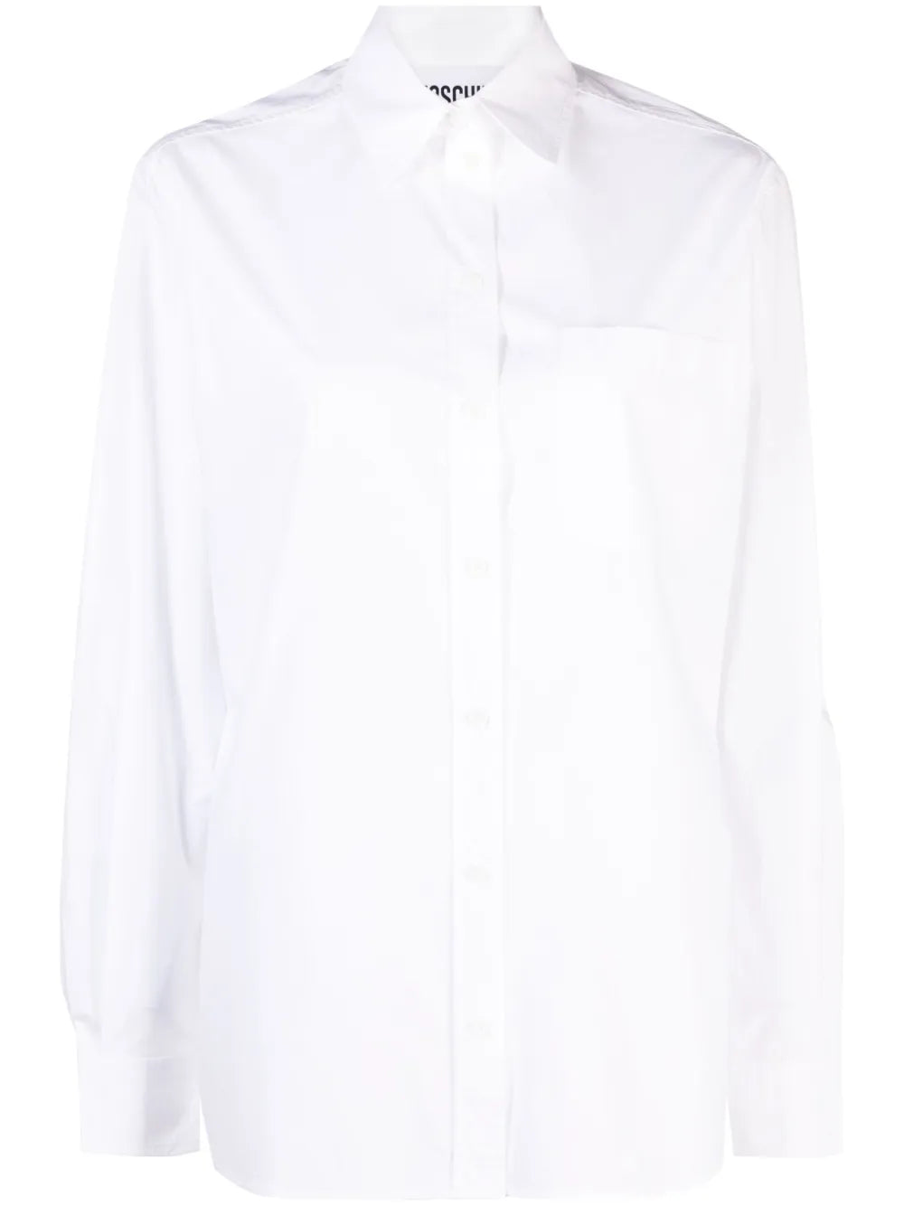 Logo-Print Poplin Shirt