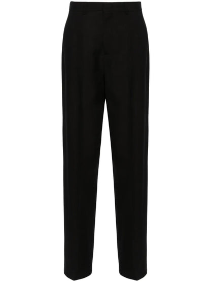 Straight-Leg Tailored Trousers