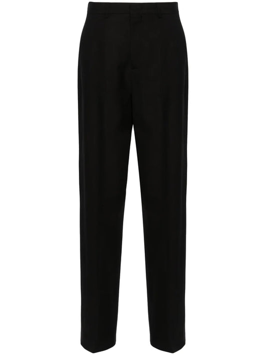 Straight-Leg Tailored Trousers