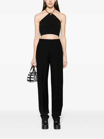 Straight-Leg Tailored Trousers