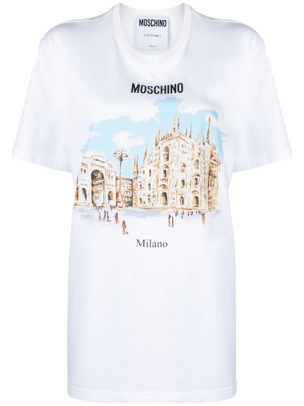Illustration-Print Organic Cotton T-Shirt