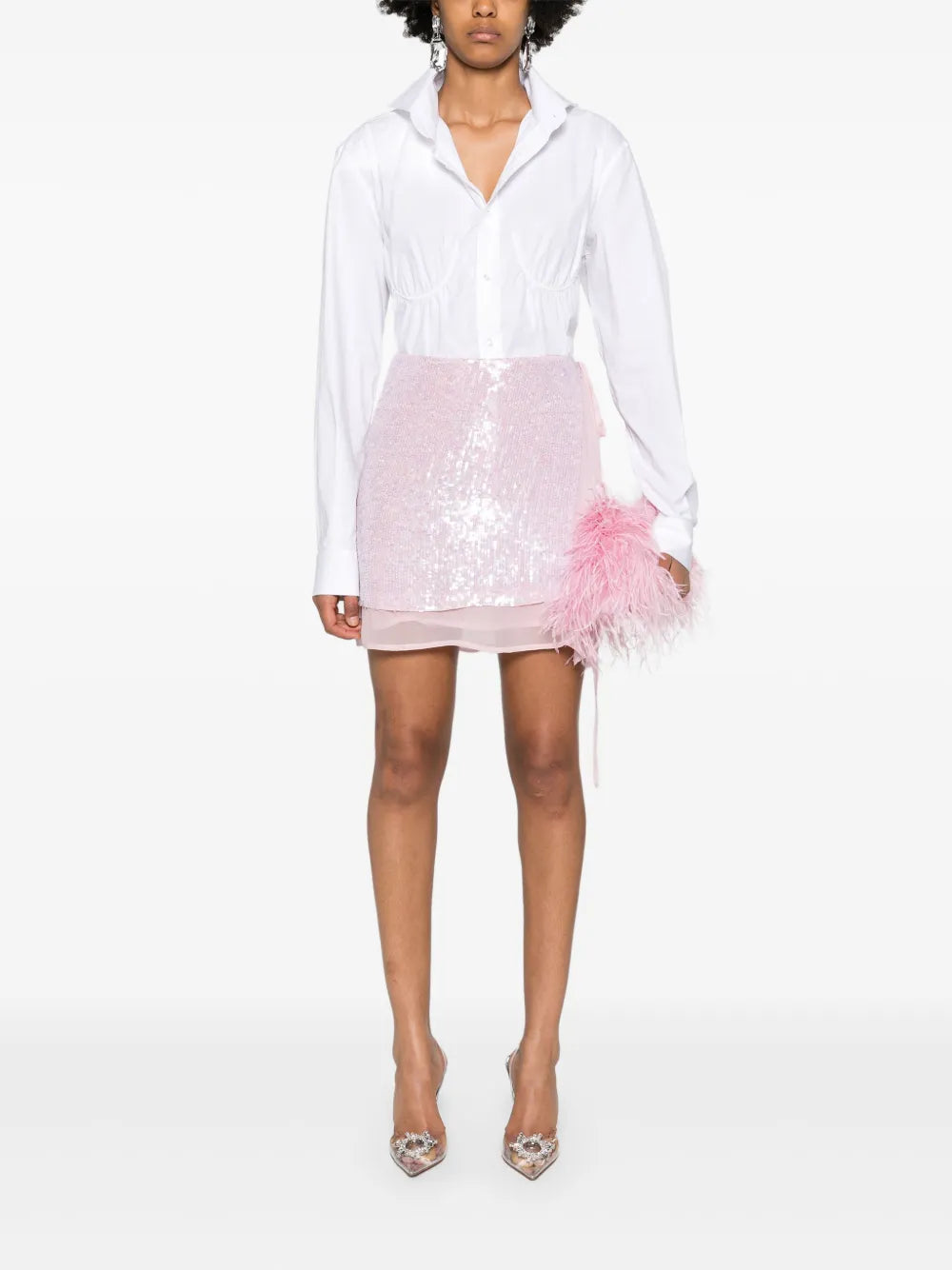 Gabriel Sequinned Miniskirt