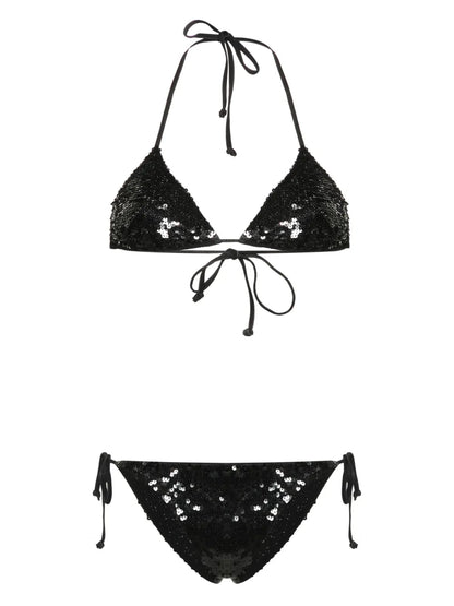 Sequinned Bikini Set