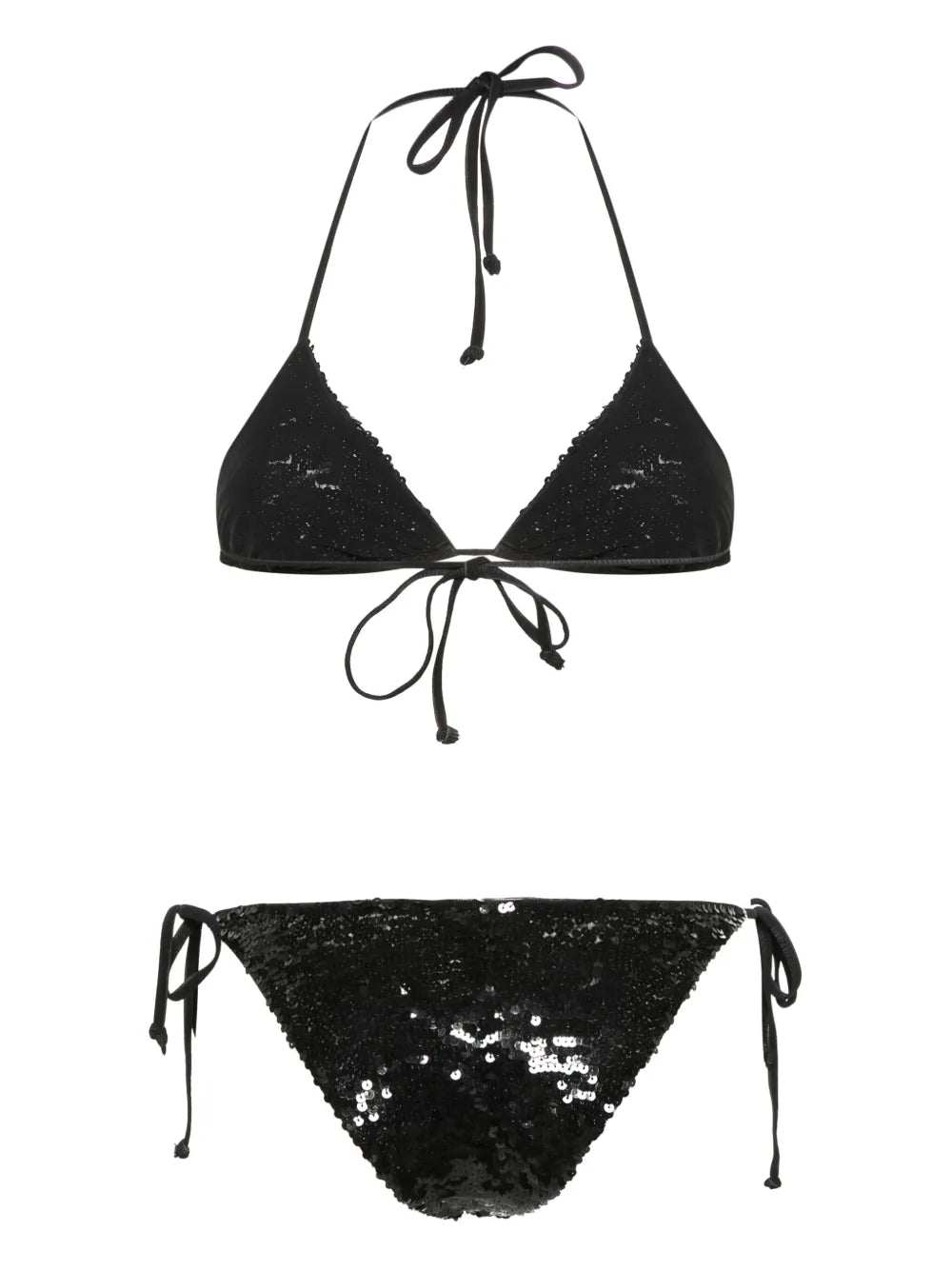 Sequinned Bikini Set