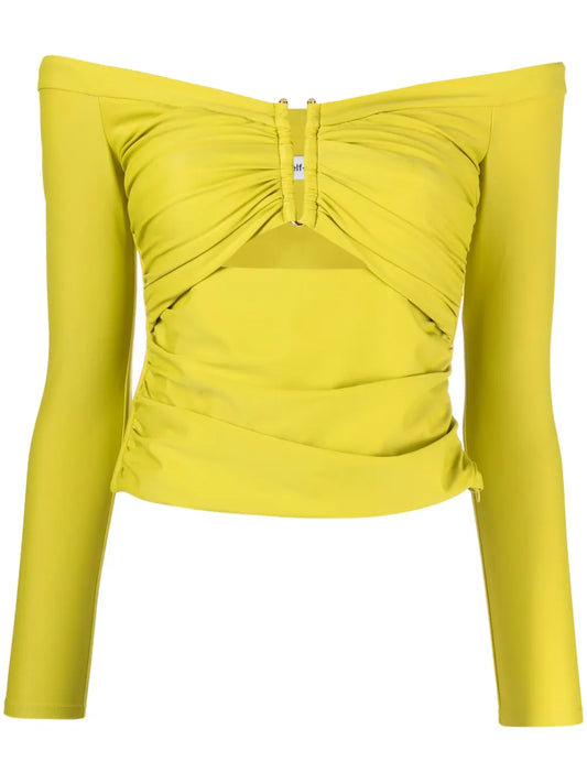 Cut-Out Off-Shoulder Top