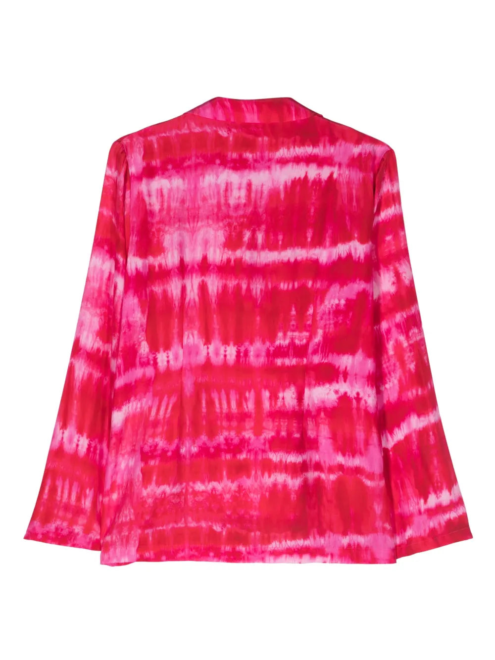 Tie-Dye Double-Breasted Blazer