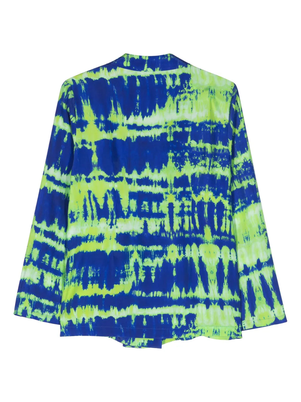Tie-Dye Double-Breasted Blazer