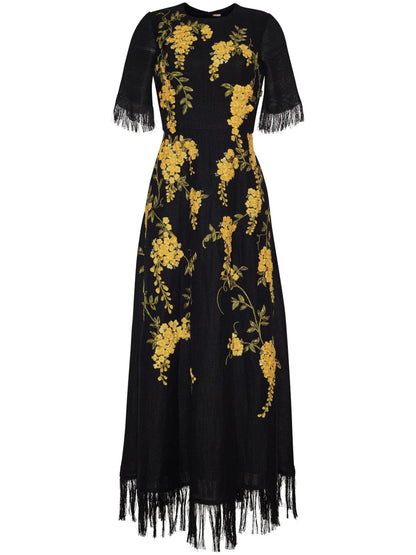 Eloise Embroidered Maxi Dress