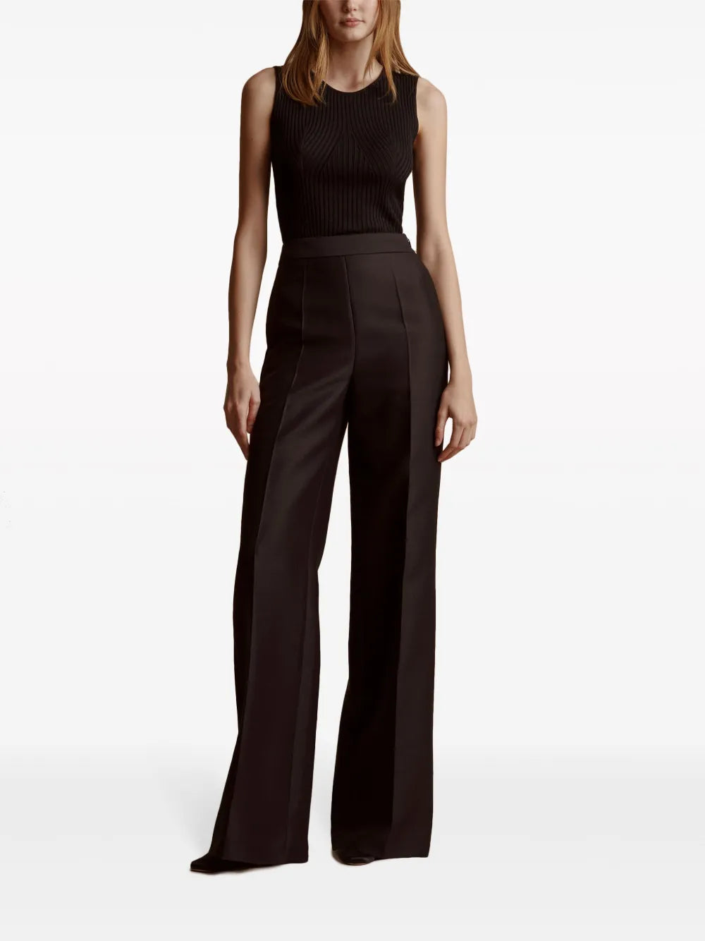 Bettina Wool-Blend Trousers