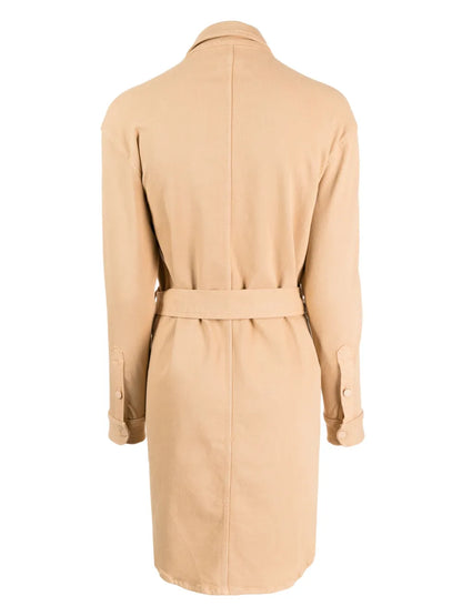 The Cadet Belted Cotton-Blend Minidress