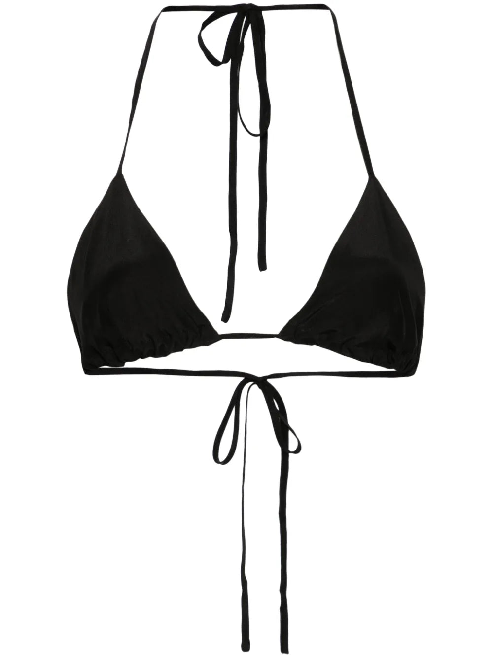 Halterneck Silk Bra Top