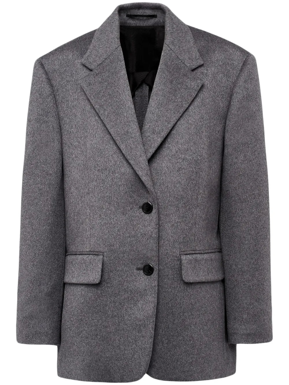 Single-Breasted Cashmere Blazer