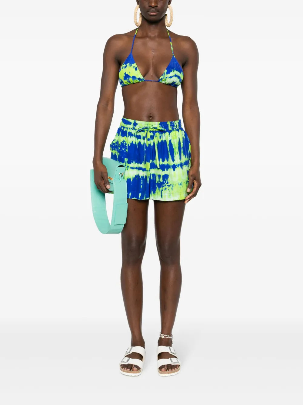 Tie-Dye Silk Bralette