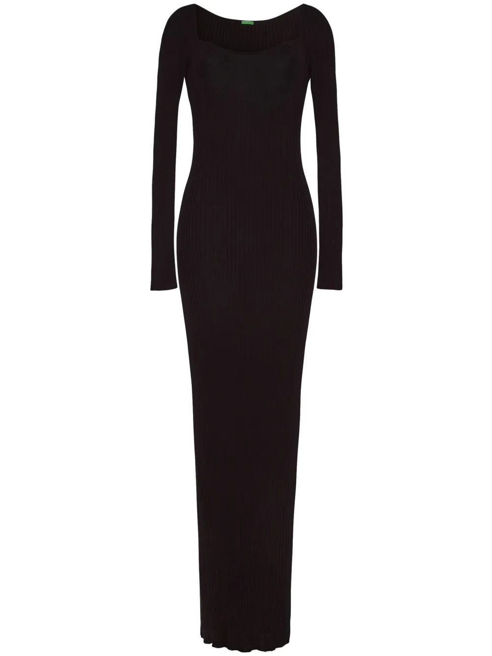 Florentine Ribbed-Knit Maxi Dress