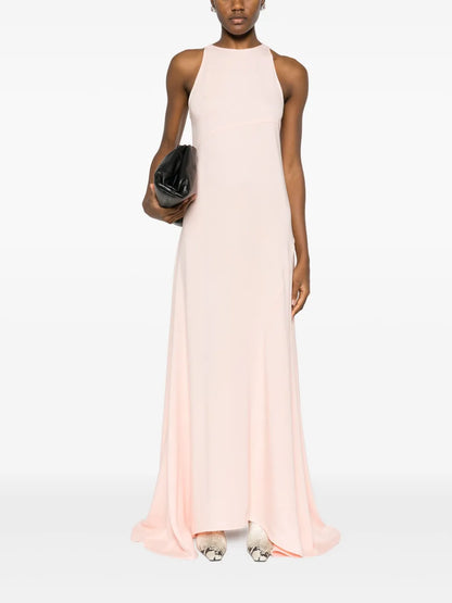 Bias-Cut Sleeveless Gown