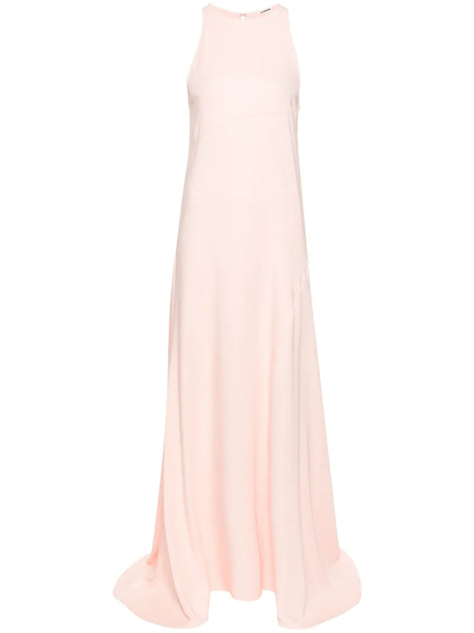 Bias-Cut Sleeveless Gown