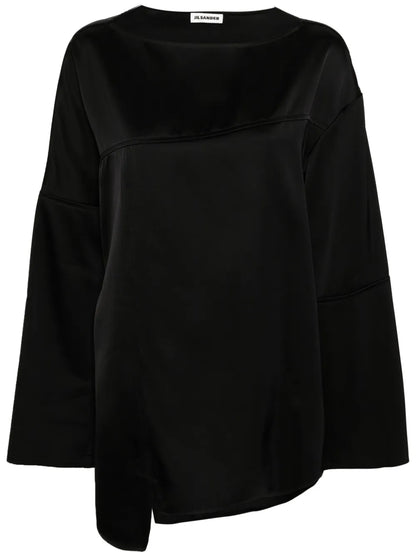 Long-Sleeve Panelled Shirt