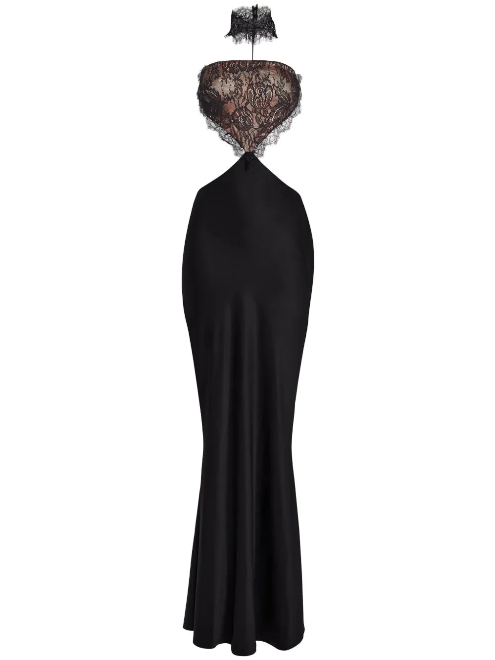 Lucie Lace Cut-Out Gown