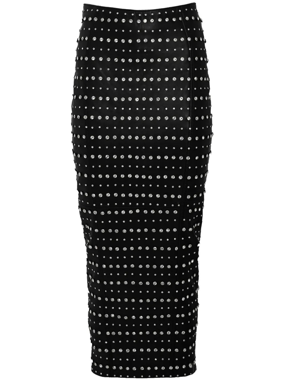 Whitley High-Waist Leather Skirt