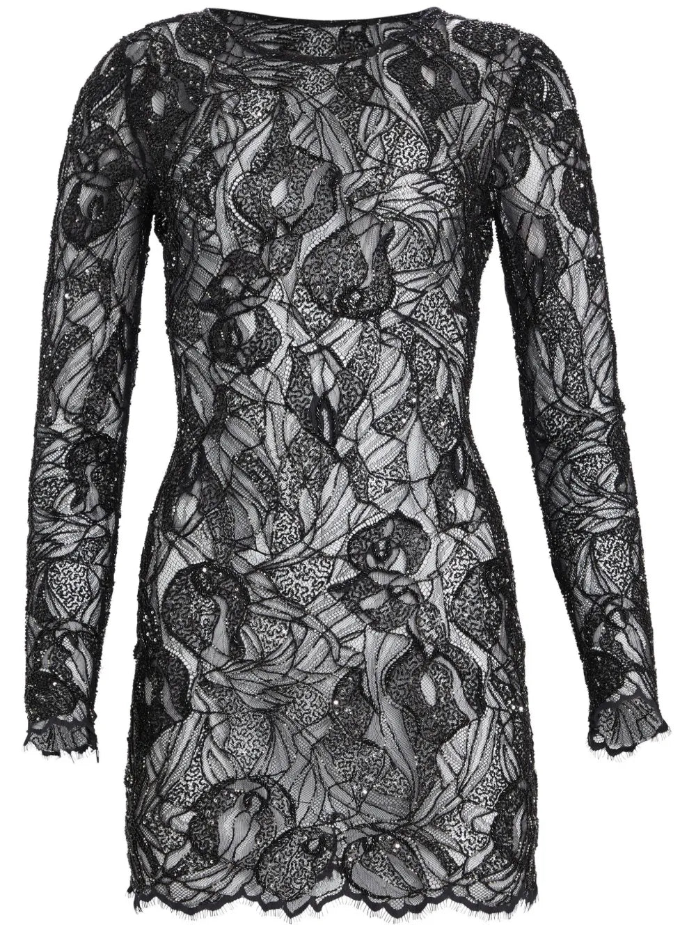 Kennedy Embellished-Lace Minidress