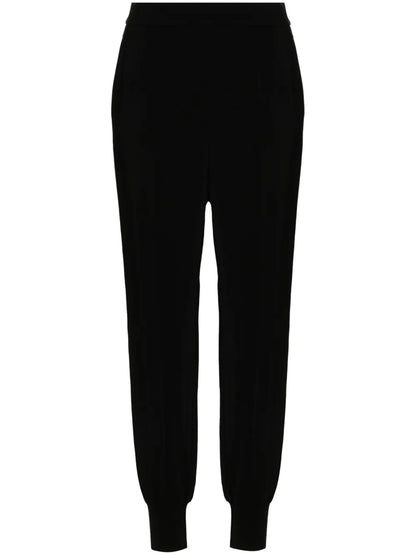 Elasticated Slim-Cut Track Pants