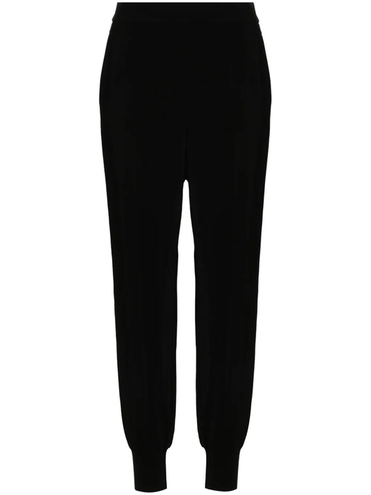 Elasticated Slim-Cut Track Pants