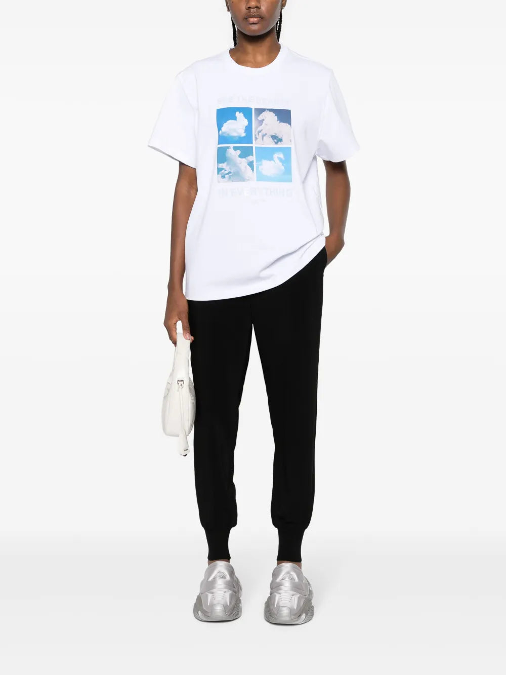 Elasticated Slim-Cut Track Pants