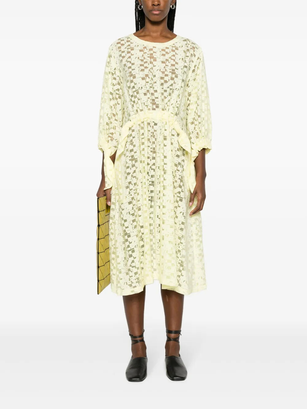 Bulk Jacquard Midi Dress