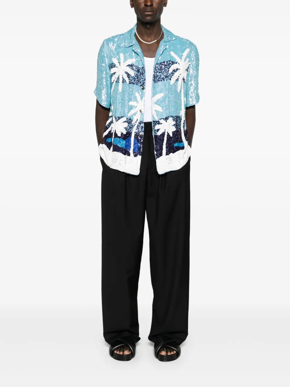 Palms Sequined Shirt