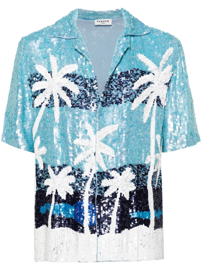 Palms Sequined Shirt