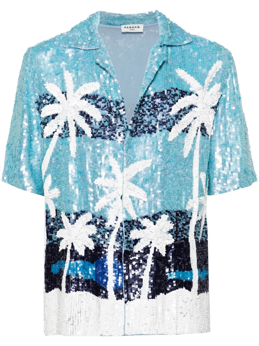 Palms Sequined Shirt