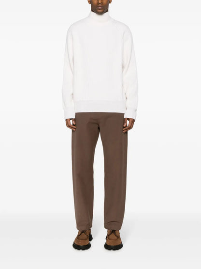 Ribbed Organic Cashmere Jumper