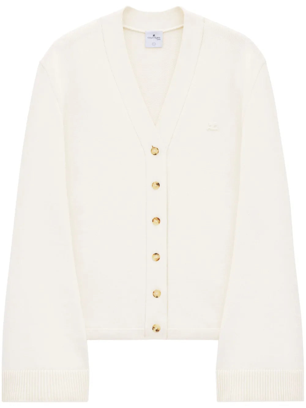 Logo-Appliquéd Cardigan