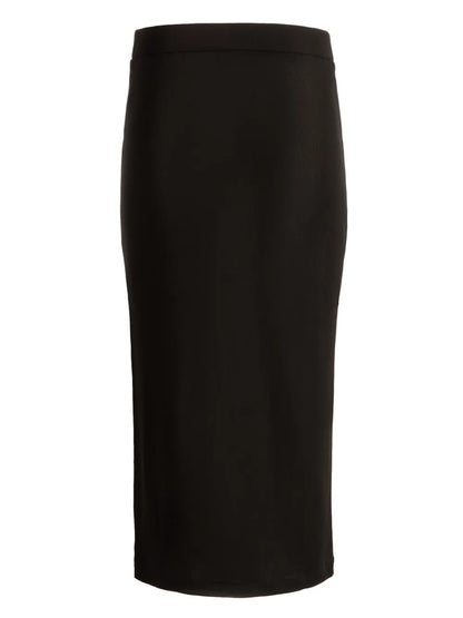 Satin Midi Skirt