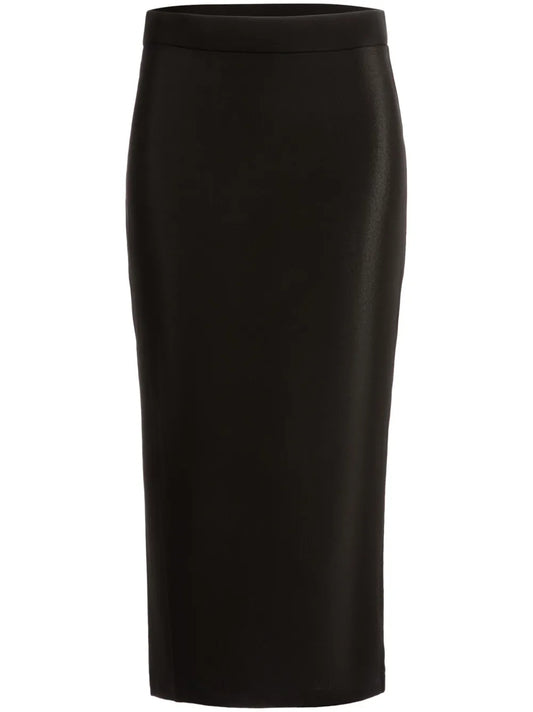 Satin Midi Skirt